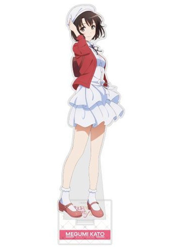 Saekano: How to Raise a Boring Girlfriend Cospa Original Illustration Kato Megumi Acrylic Stand (Large) Jersey Ver.