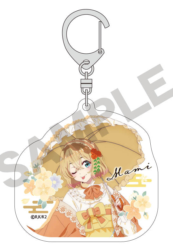 Rent-A-Girlfriend Crux Acrylic Key Chain Nanami Mami Japanese Style Lolita