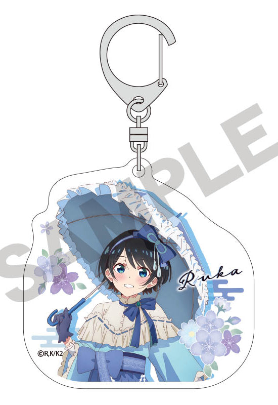 Rent-A-Girlfriend Crux Acrylic Key Chain Sarashina Ruka Japanese Style Lolita