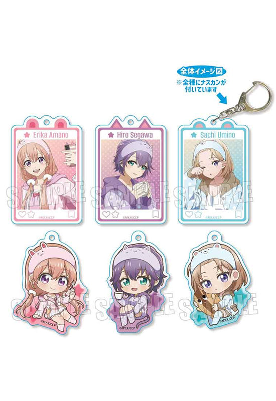 A Couple of Cuckoos Bell House Trading Acrylic Key Chain Kigurumi Pajamas Ver.(1 Random)