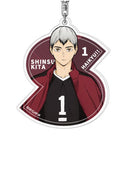Haikyu!! Takaratomy Arts Initial Acrylic Key Chain 08 Kita Shinsuke IAK