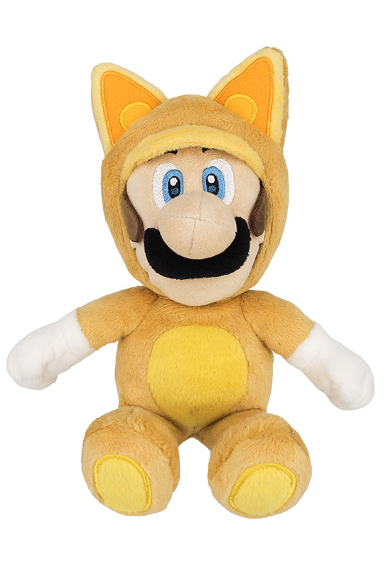 Super Mario 3D Land Sanei-boeki Plush Kitsune Luigi (S Size)