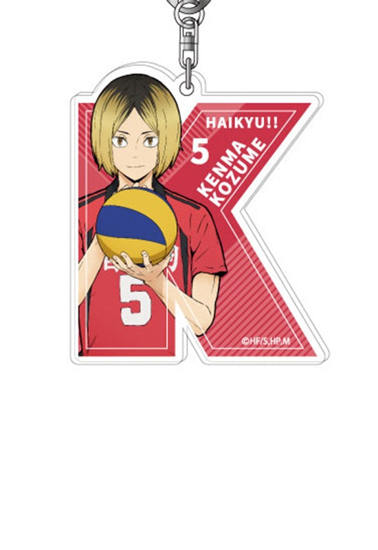 Haikyu!! Takaratomy Arts Initial Acrylic Key Chain 05 Kozume Kenma IAK