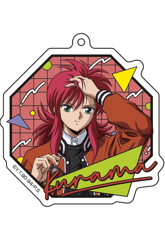 YuYu Hakusho Medicos Entertainment Original Illustration Acrylic Key Chain Street Fashion Ver.3 Kurama