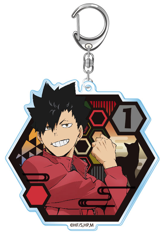 Haikyu!! Takaratomy Arts Kirie Series Acrylic Key Chain Vol. 2 Kuroo Tetsuro