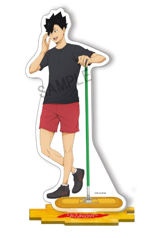 Haikyu!! Takaratomy Arts Cleaning Acrylic Stand Kuroo