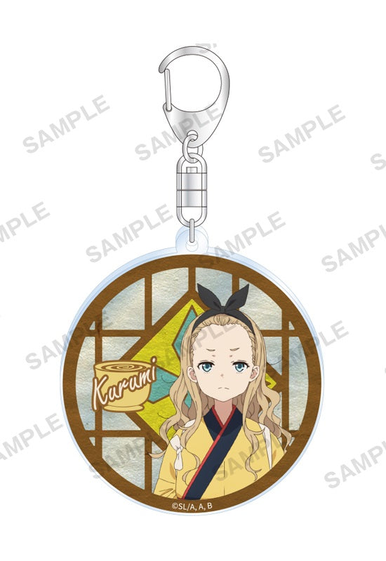 Lycoris Recoil Bushiroad Creative Acrylic Key Chain Kurumi Cafe LycoReco Ver.