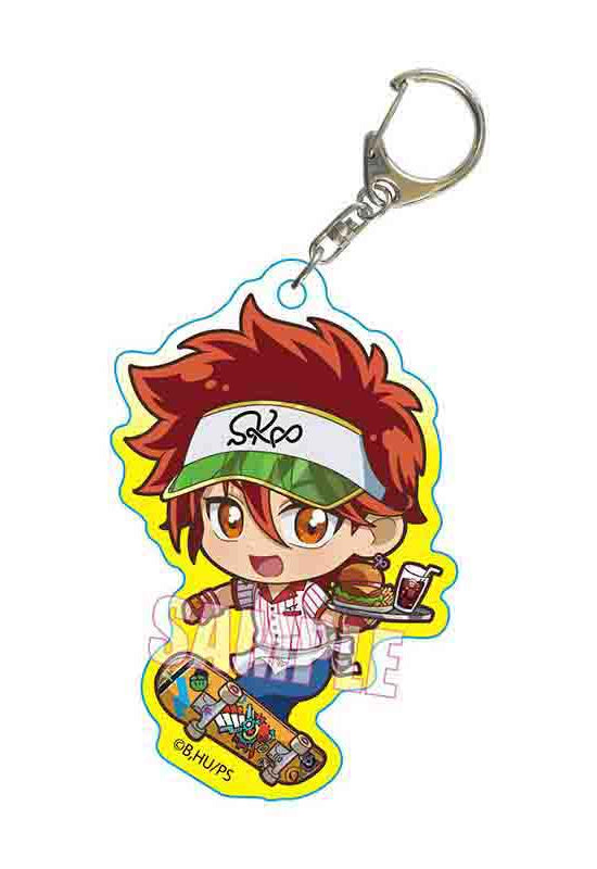 SK8 the Infinity Bell House Acrylic Key Chain Kyan Reki American Diner Ver. (Deformed)