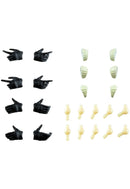 LAOP08 LittleArmory TomyTec Tactical Gloves for Sousai Shojo Teien (Black)