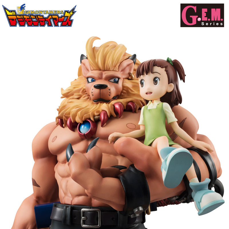 DIGIMON  MEGAHOUSE GEM SERIES DIGIMON TAMERS LEOMON＆KATO JYURI