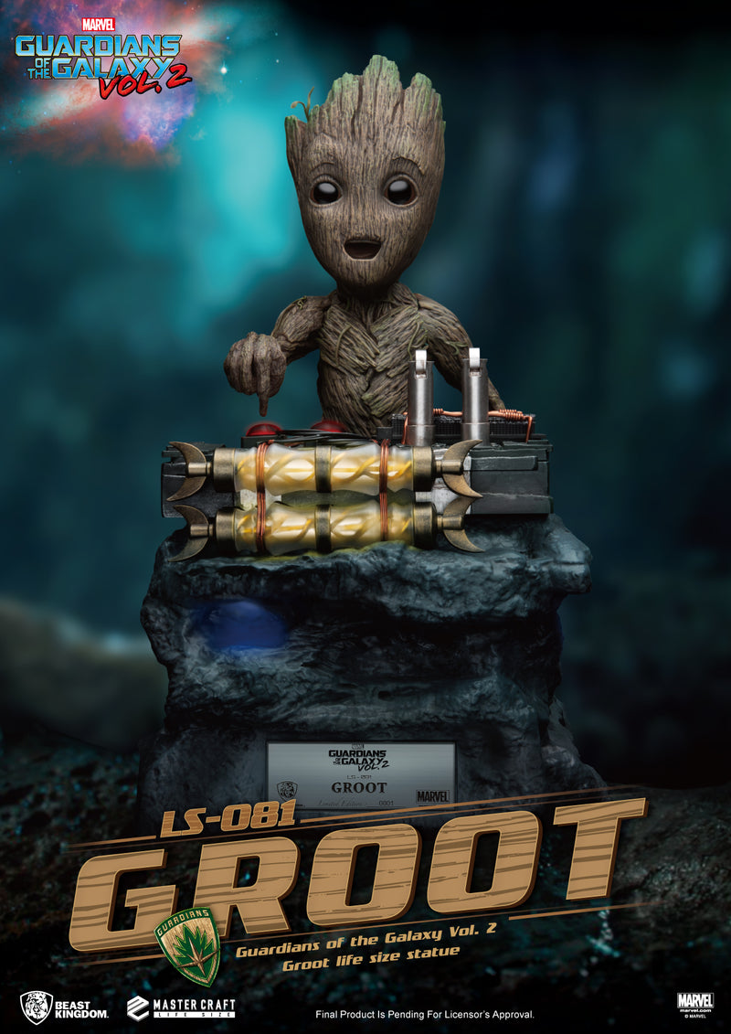GUARDIANS OF THE GALAXY VOL. 2 Beast Kingdom GROOT LIFE SIZE STATUE