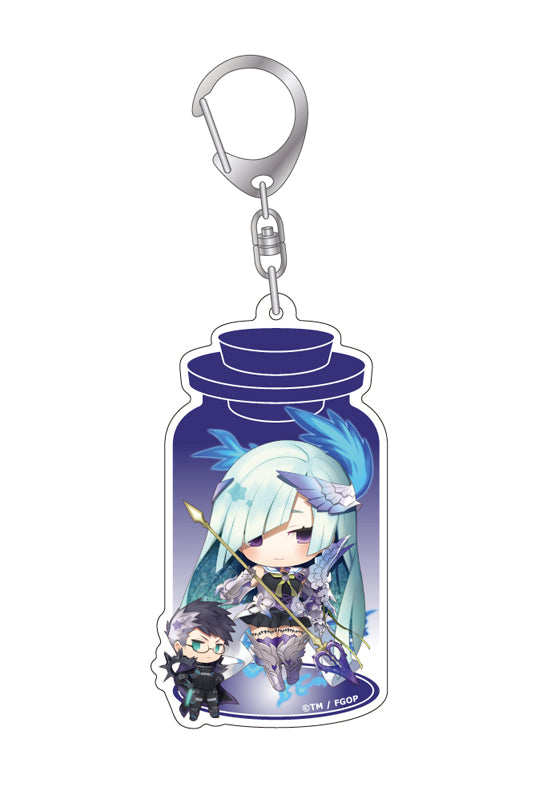 Fate/Grand Order Algernon Product CharaToria Acrylic Key Chain Lancer / Brunhild