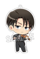 Attack on Titan Matsumoto Shoji Original Illustration Acrylic Key Chain (Concert) Levi