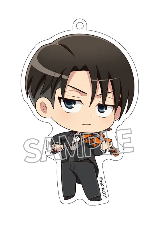 Attack on Titan Matsumoto Shoji Original Illustration Acrylic Key Chain (Concert) Levi