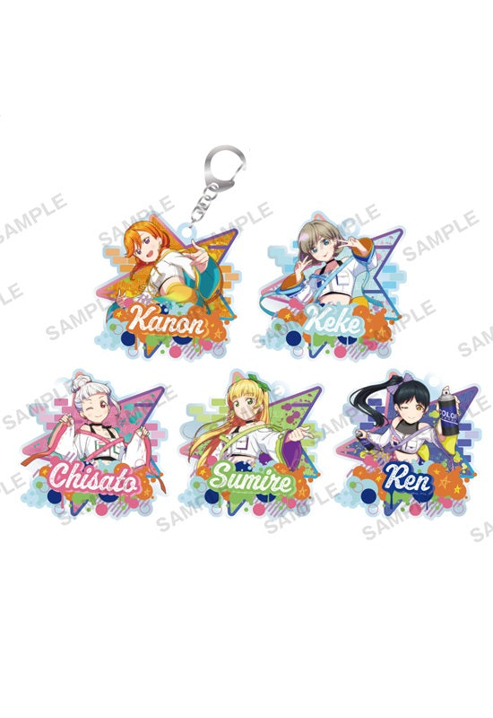 Love Live! School Idol Festival Bushiroad Creative Trading Acrylic Key Chain Liella! Vol.2(1 Random)