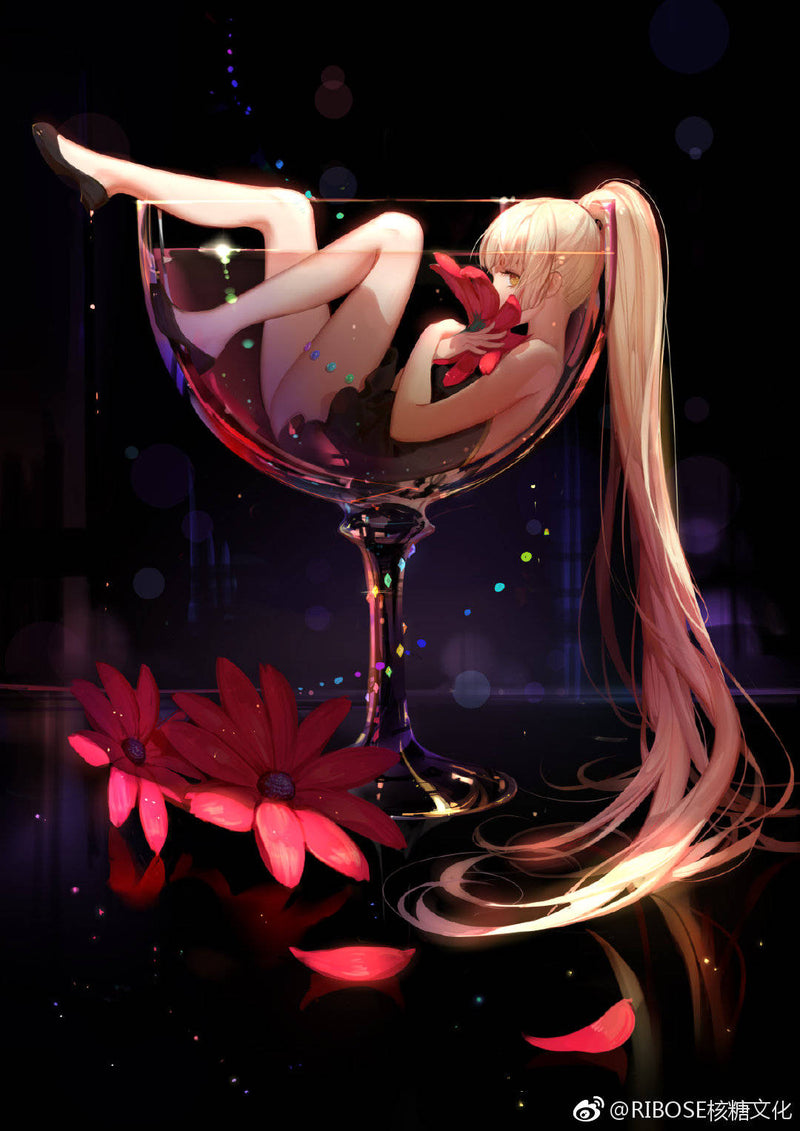 Original Character RIBOSE Lily Wine by Ask