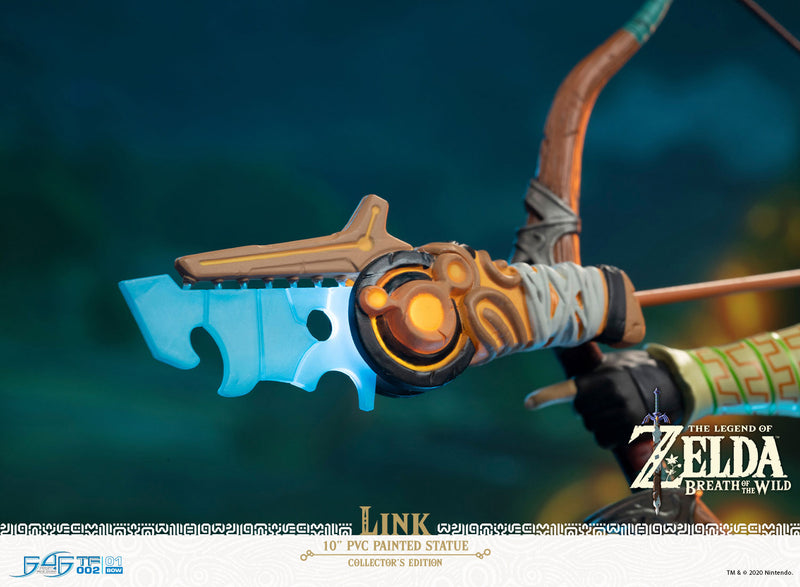 The Legend of Zelda: Breath of the Wild First 4 Figures LINK PVC STATUE COLLECTORS EDITION