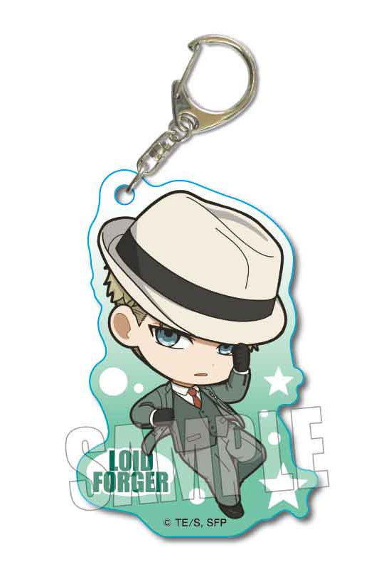 SPY x FAMILY Bell House Pukasshu Acrylic Key Chain Loid Forger (Twilight Ver.)