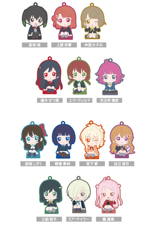 Love Live! Nijigasaki Academy School Idol Club TAPIOCA Osuwari Rubber Stand Vol.2(1 Random)