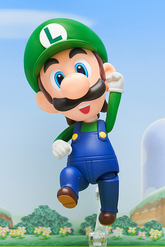 0393 Super Mario Nendoroid Luigi 3rd run