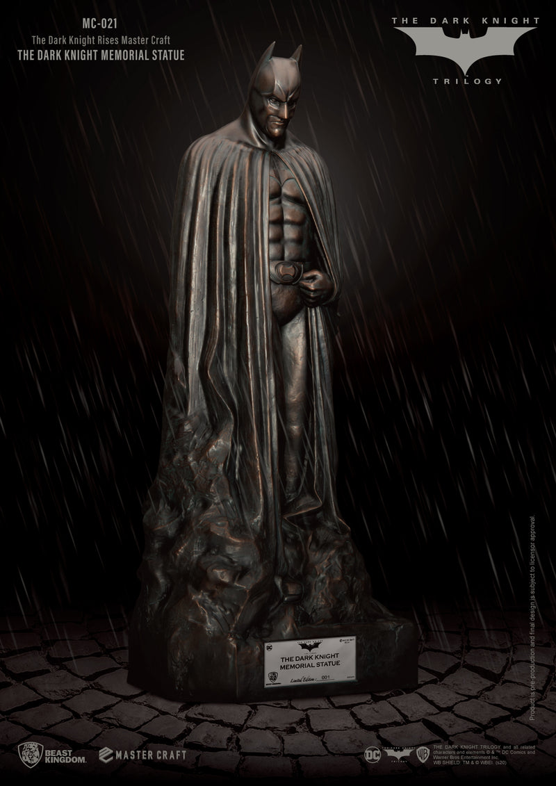 THE DARK KNIGHT RISES BEAST KINGDOM MASTER CRAFT THE DARK KNIGHT MEMORIAL STATUE MC-021