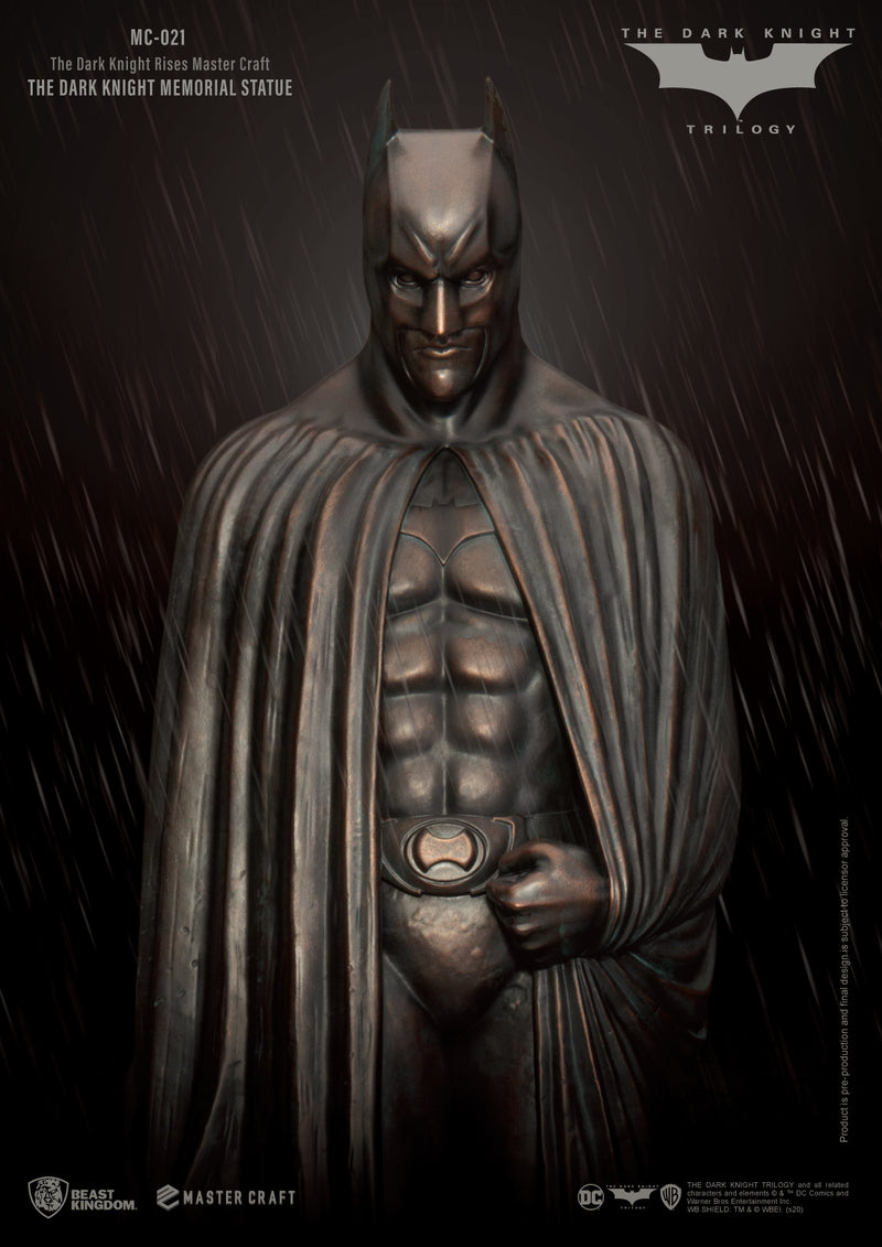 THE DARK KNIGHT RISES BEAST KINGDOM MASTER CRAFT THE DARK KNIGHT MEMORIAL STATUE MC-021