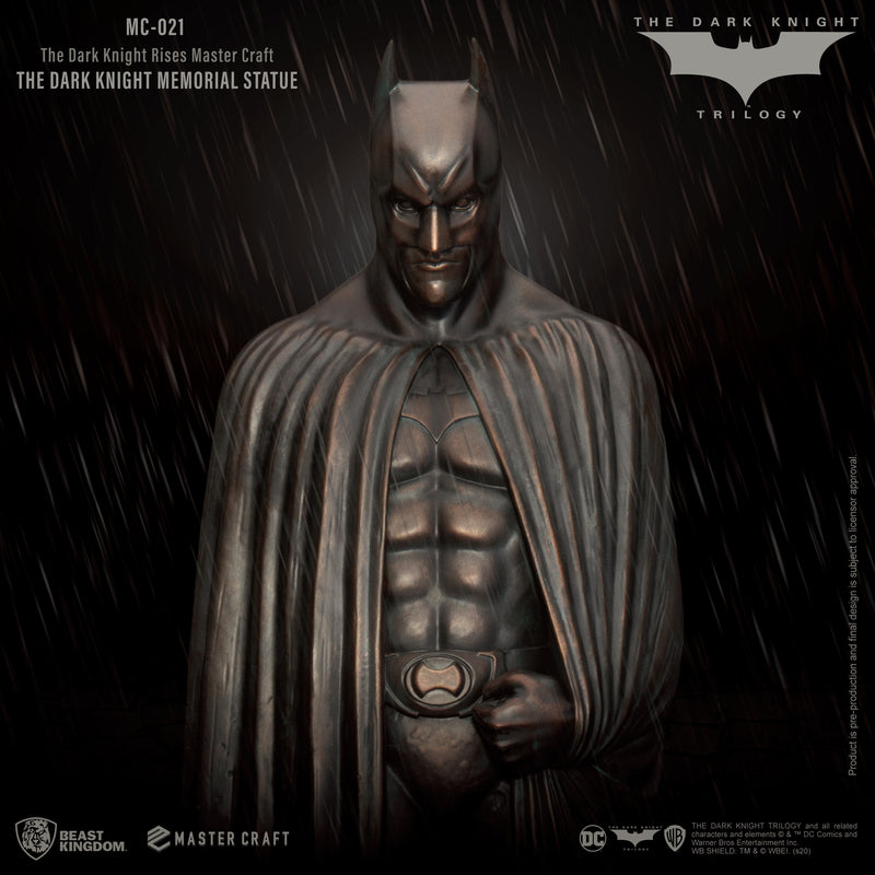 THE DARK KNIGHT RISES BEAST KINGDOM MASTER CRAFT THE DARK KNIGHT MEMORIAL STATUE MC-021