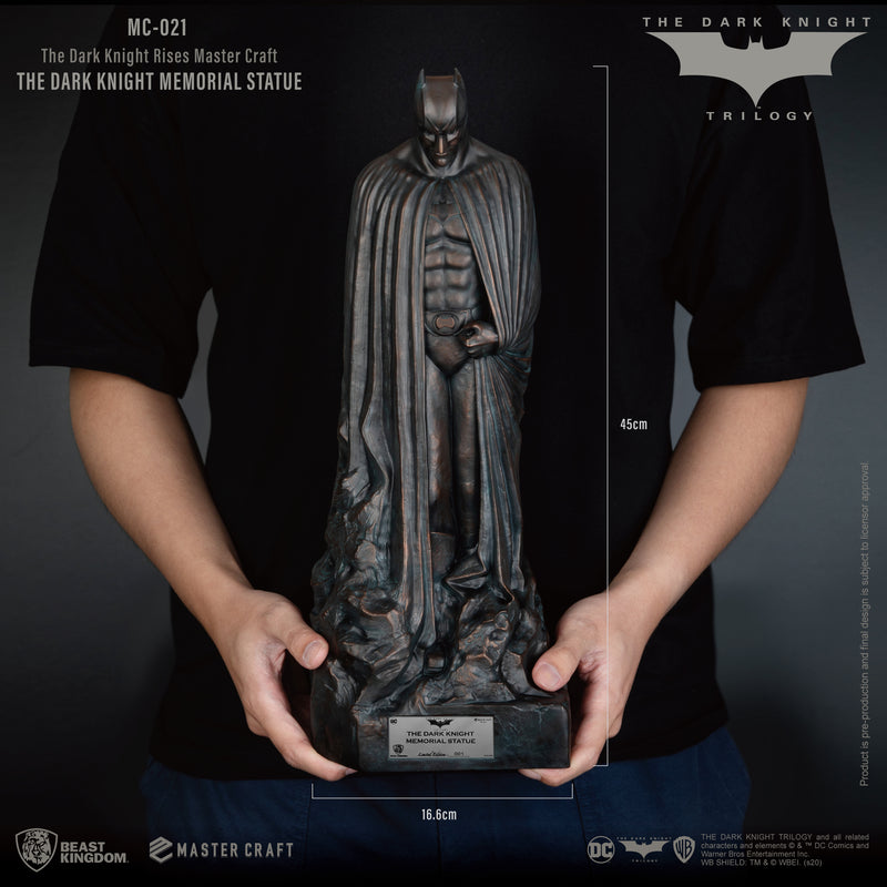 THE DARK KNIGHT RISES BEAST KINGDOM MASTER CRAFT THE DARK KNIGHT MEMORIAL STATUE MC-021