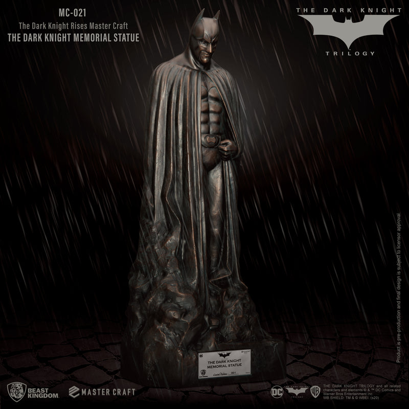 THE DARK KNIGHT RISES BEAST KINGDOM MASTER CRAFT THE DARK KNIGHT MEMORIAL STATUE MC-021