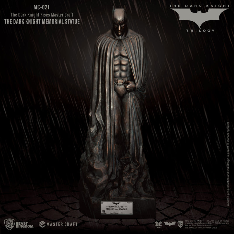 THE DARK KNIGHT RISES BEAST KINGDOM MASTER CRAFT THE DARK KNIGHT MEMORIAL STATUE MC-021