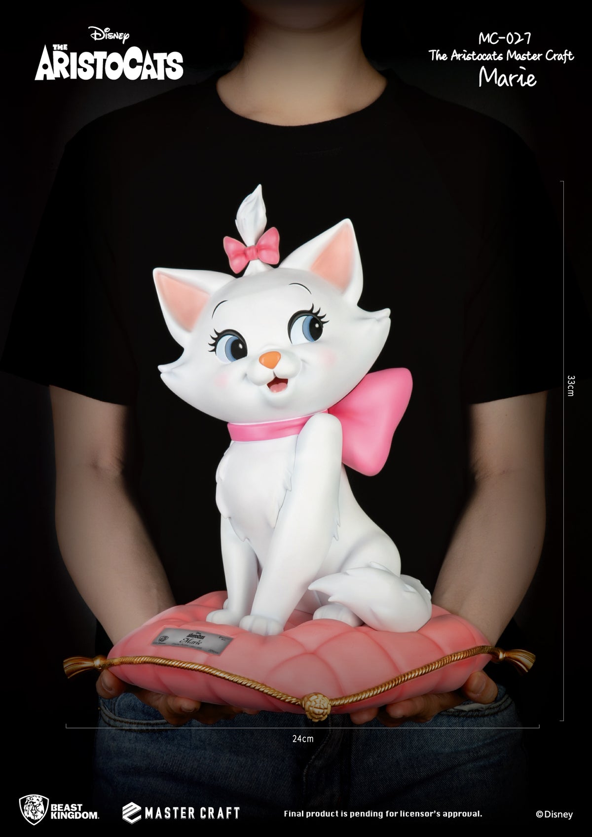 宮*輝様 おしゃれキャット マリー BEAST KINGDOM マスタークラフト THE ARISTOCATS BEAST KINGDOM MASTER CRAFT MARIE