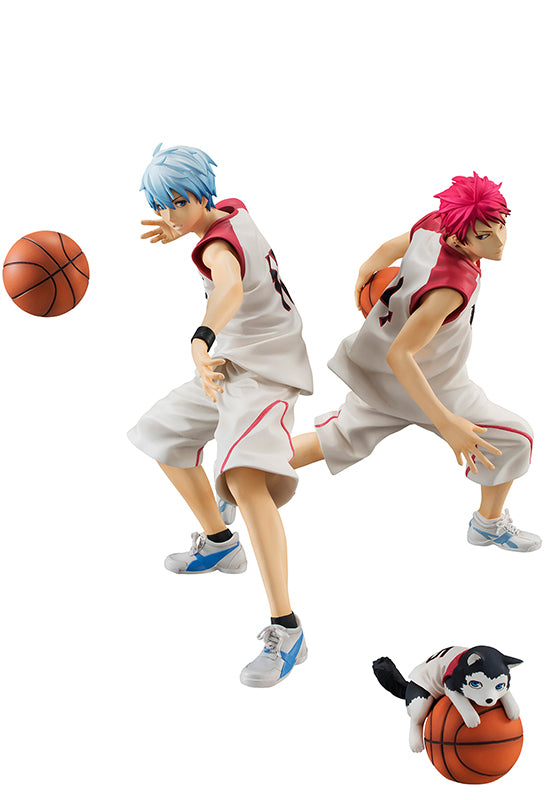 KUROKO'S BASKETBALL MEGAHOUSE KUROKO & AKASHI LASTGAME SET Ver. with a mini Tetsuya No.2