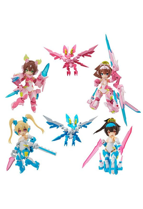 DESKTOP ARMY MEGAHOUSE MEGAMI DEVICE  ASURA series Another color ver. (Set of 4 Characters)