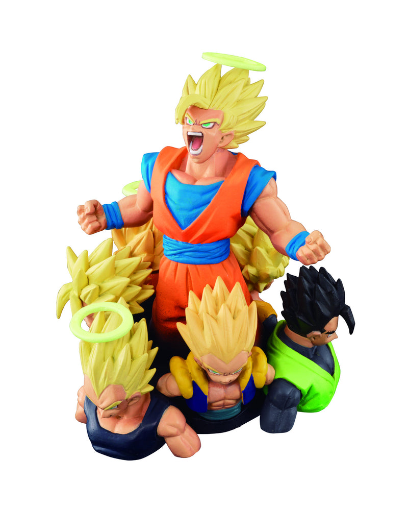 Dragonball Capsule Megahouse Legendary Warrior Super Saiyan (Set of 12)