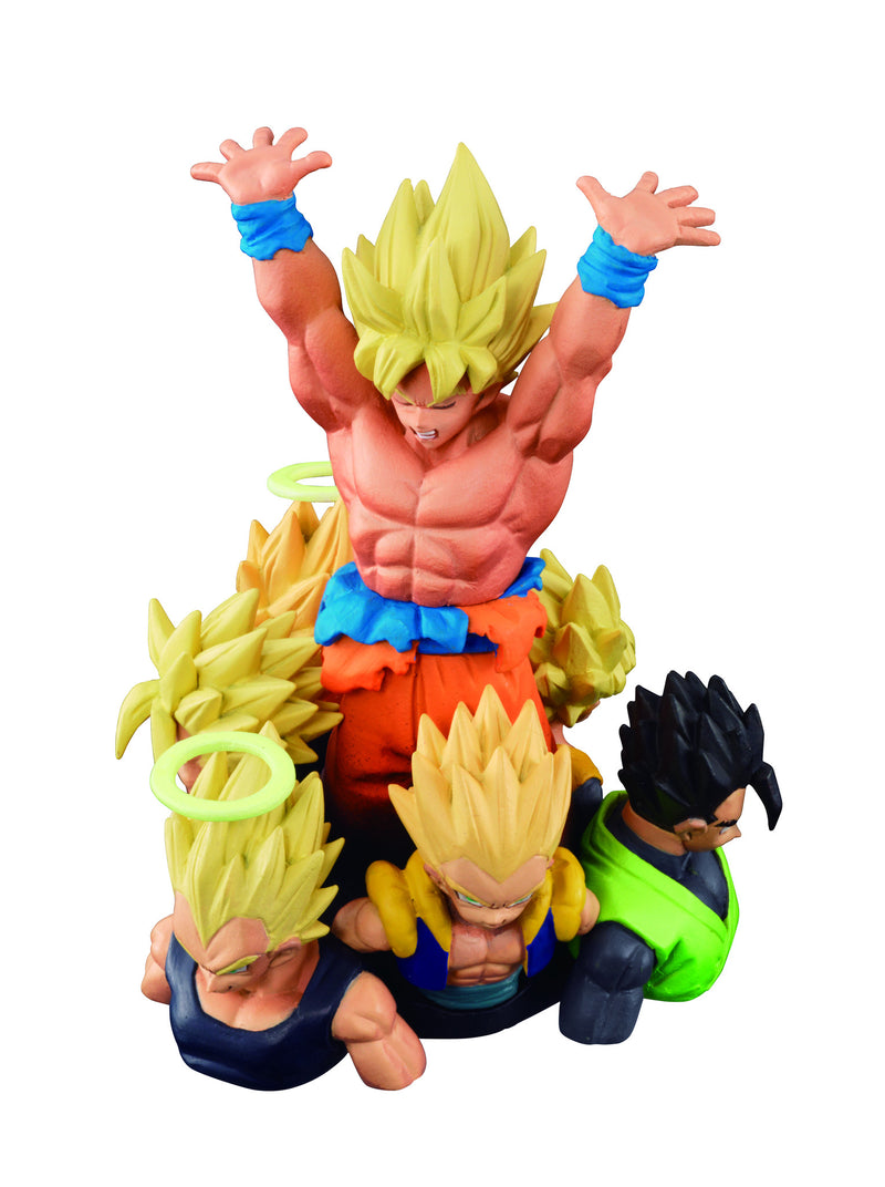 Dragonball Capsule Megahouse Legendary Warrior Super Saiyan (Set of 12)