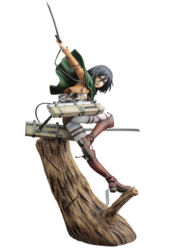 ATTACK ON TITAN Kotobukiya ARTFX J MIKASA ACKERMAN (RENEWAL PACKAGE VER.)