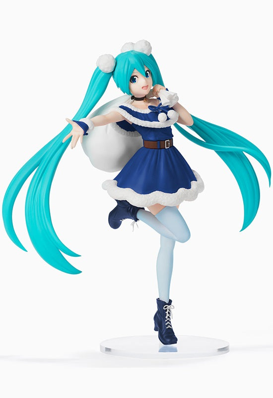 HATSUNE MIKU SEGA MIKU SPM FIGURE CHRISTMAS 2020 BLUE