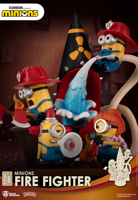 Despicable Me BEAST KINGDOM MINIONS FIRE FIGHTER DS-049