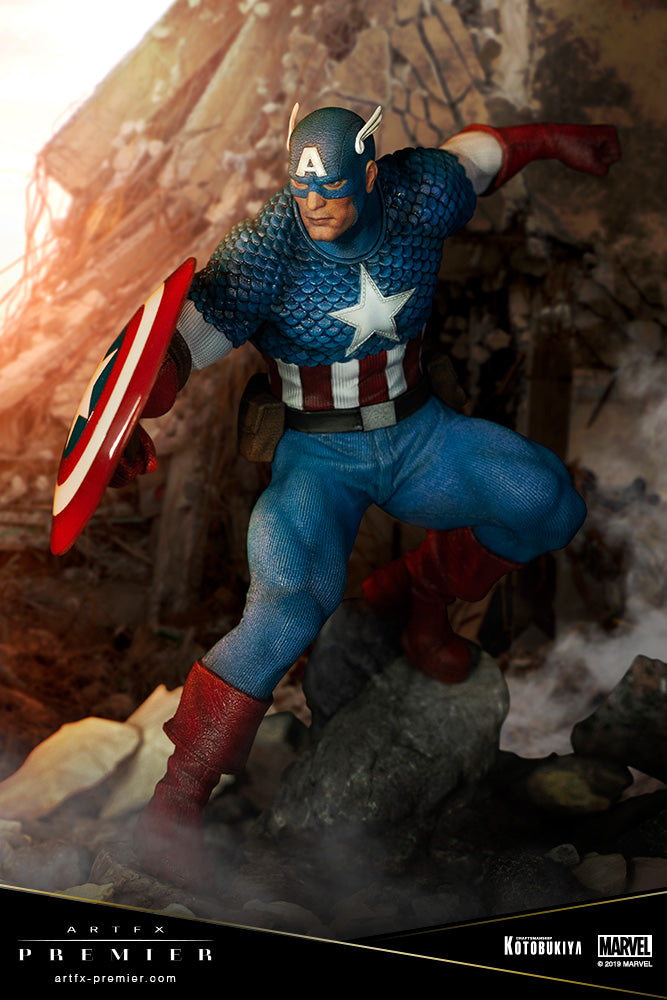 MARVEL Kotobukiya CAPTAIN AMERICA ARTFX PREMIER STATUE