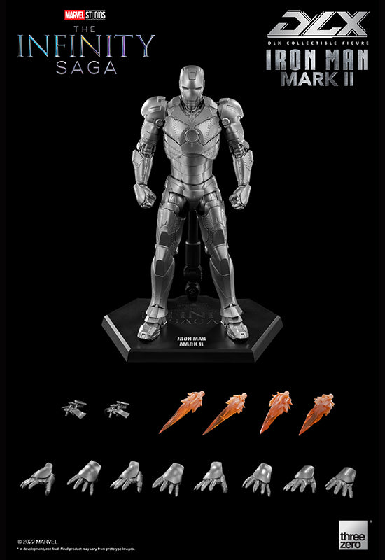 Marvel Studios: The Infinity Saga Threezero DLX Iron Man Mark 2