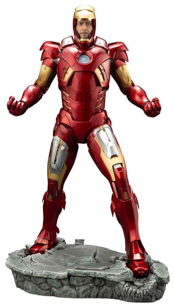 AVENGERS MARVEL Kotobukiya MARVEL AVENGERS MOVIE IRON MAN MARK 7 ARTFX Statue