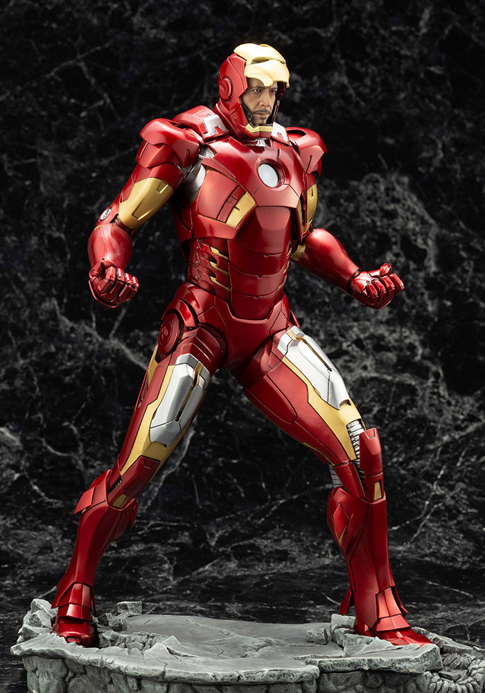 AVENGERS MARVEL Kotobukiya MARVEL AVENGERS MOVIE IRON MAN MARK 7 ARTFX Statue
