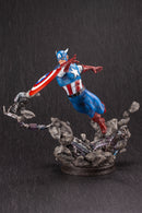 MARVEL UNIVERSE Kotobukiya CAPTAIN AMERICA AVENGERS FINE ART STATUE