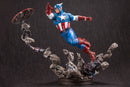 MARVEL UNIVERSE Kotobukiya CAPTAIN AMERICA AVENGERS FINE ART STATUE