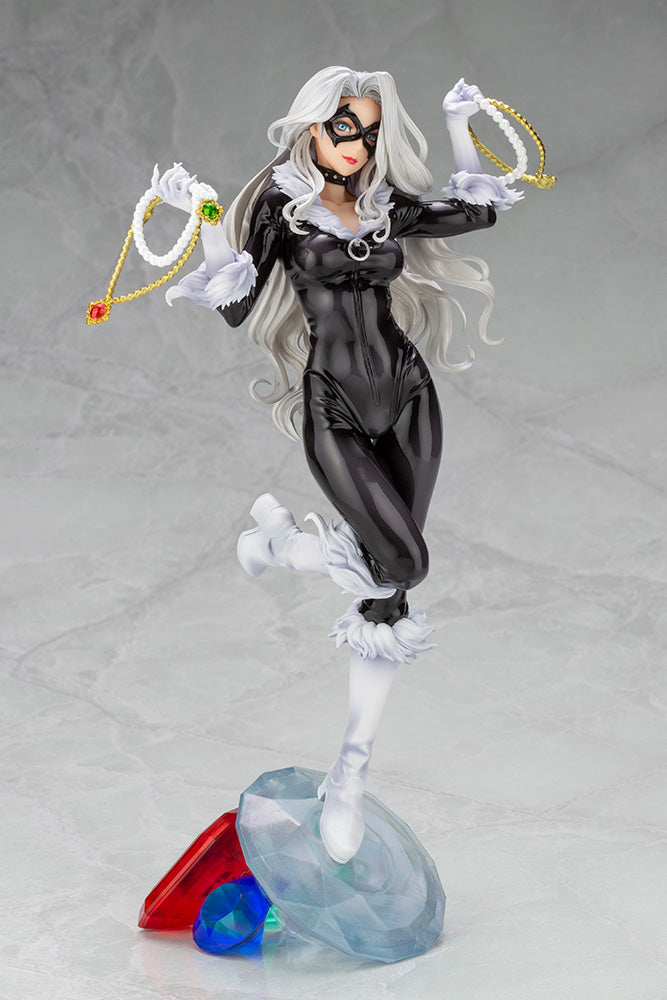 MARVEL Kotobukiya BLACK CAT STEALS YOUR HEART BISHOUJO STATUE