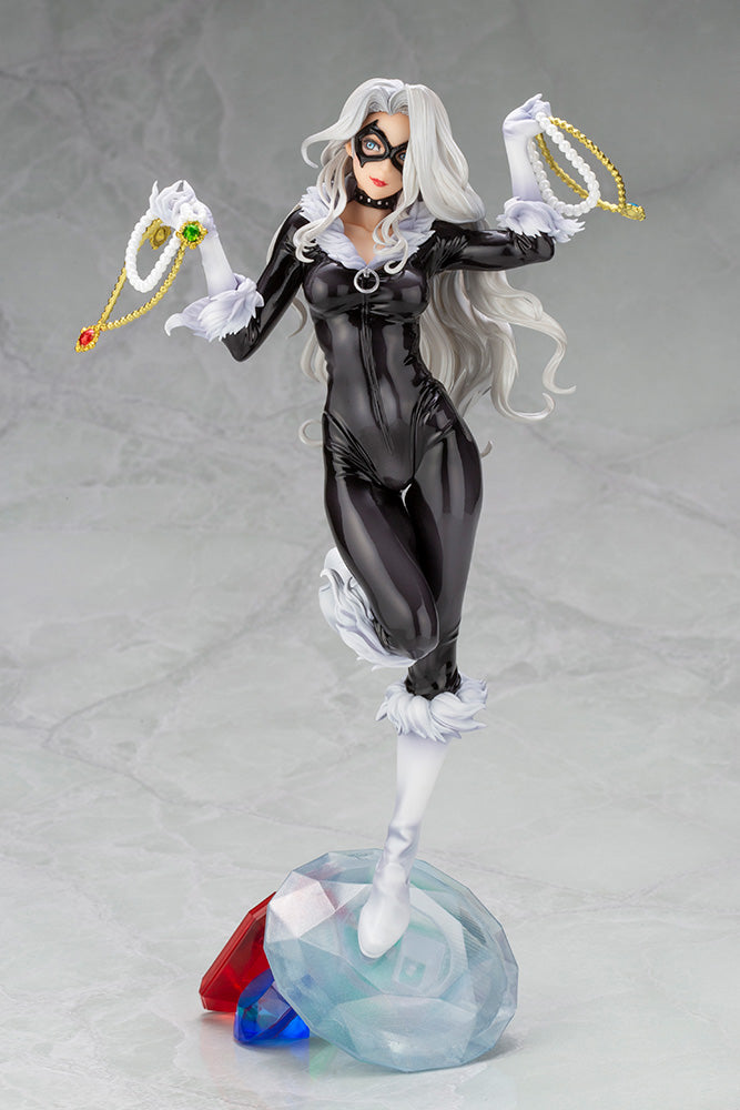 MARVEL Kotobukiya BLACK CAT STEALS YOUR HEART BISHOUJO STATUE