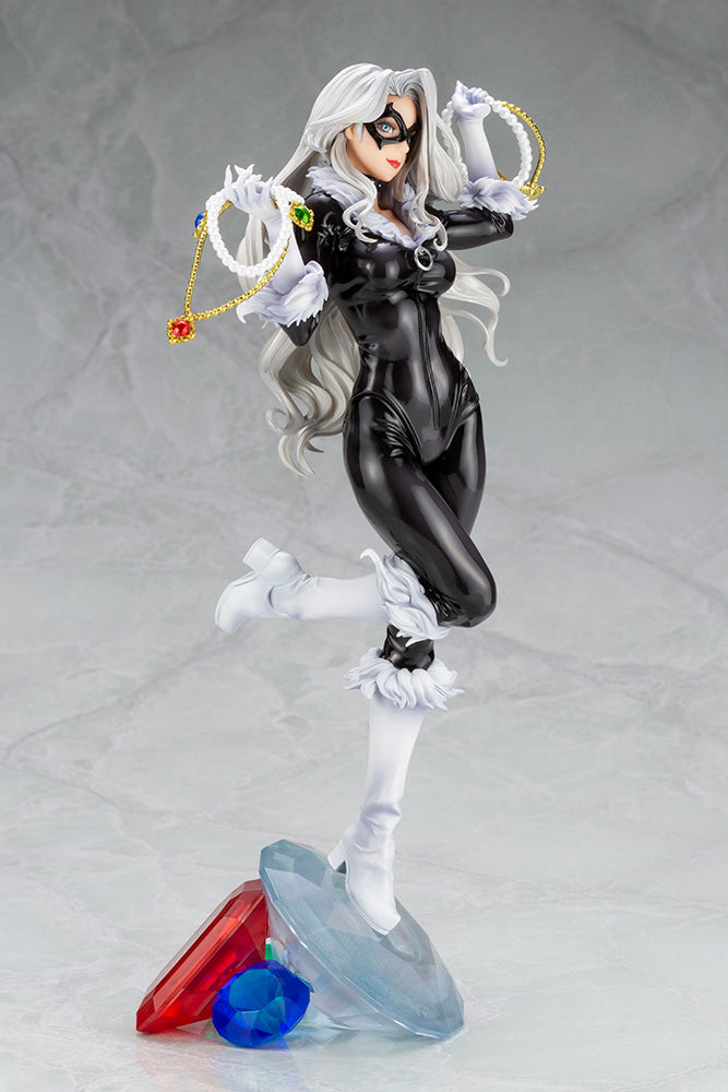 MARVEL Kotobukiya BLACK CAT STEALS YOUR HEART BISHOUJO STATUE