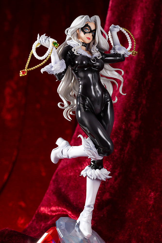 MARVEL Kotobukiya BLACK CAT STEALS YOUR HEART BISHOUJO STATUE