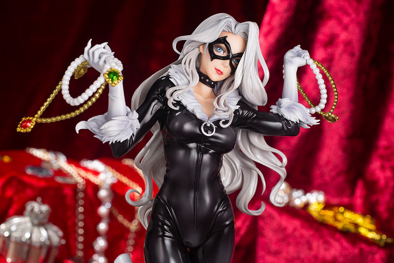 MARVEL Kotobukiya BLACK CAT STEALS YOUR HEART BISHOUJO STATUE