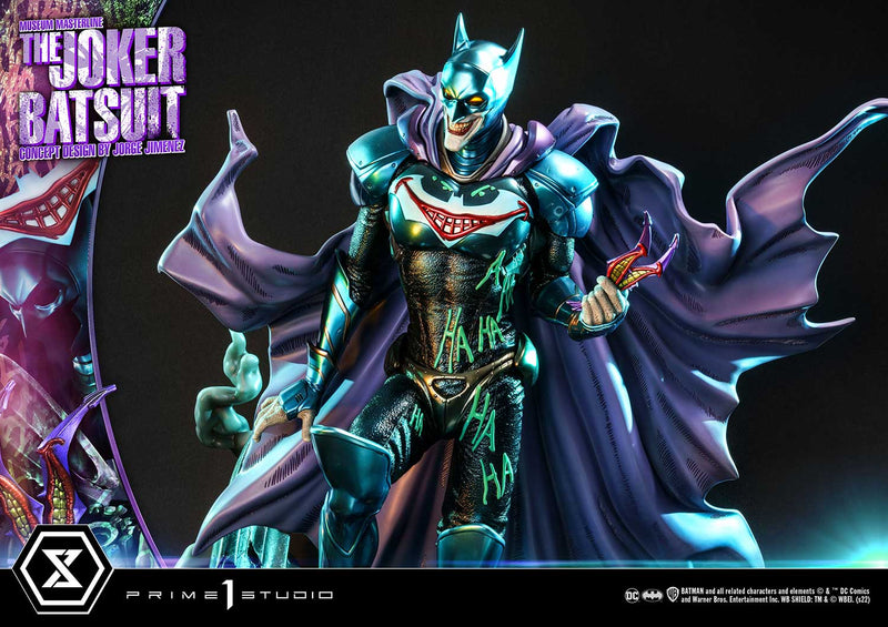 THE JOKER Prime 1 Studio BATSUIT CONCEPT DESIGN BY JORGE JIMENEZ BONUS VERSION (DC COMICS)